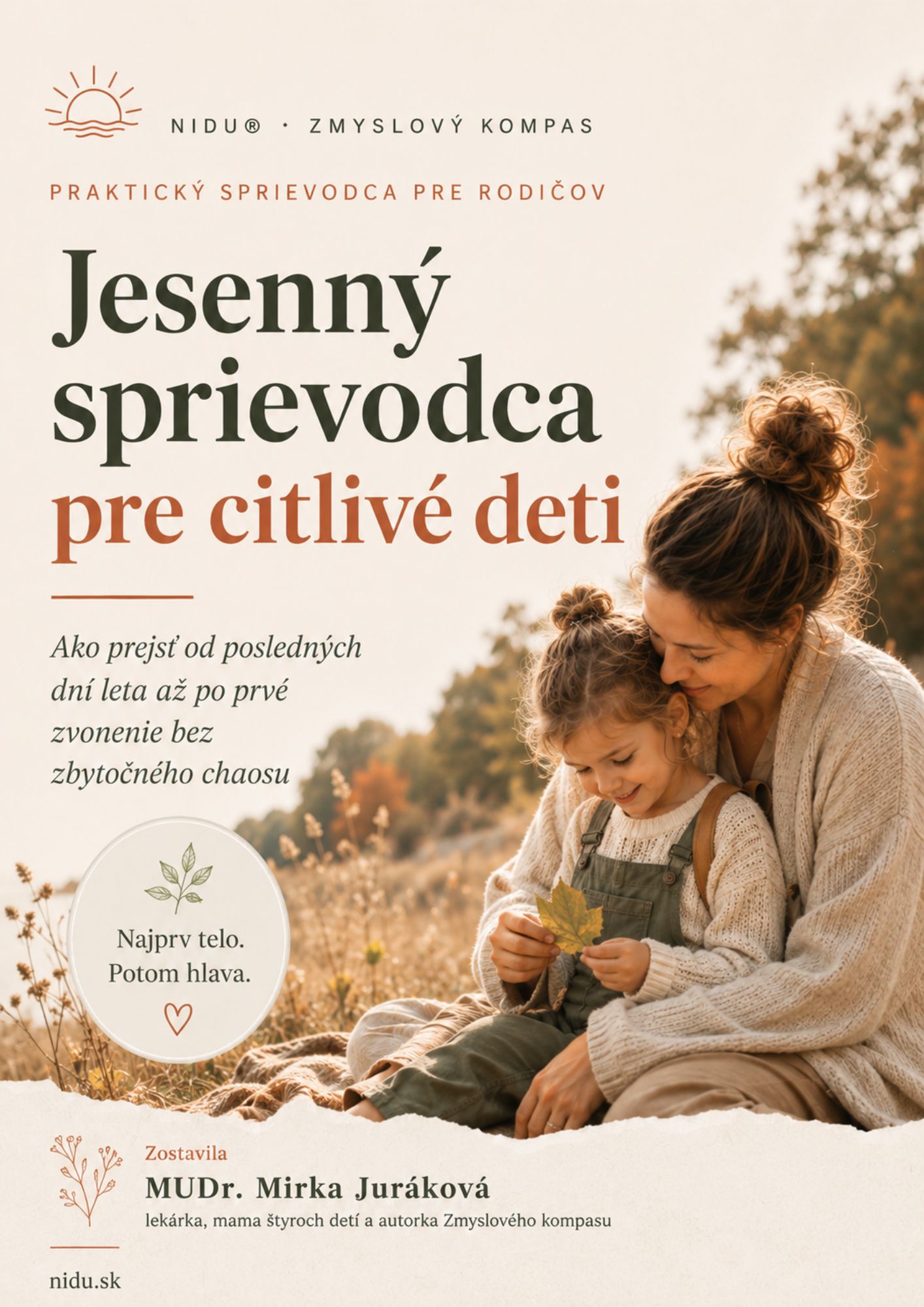 Jesenný sprievodca pre citlivé deti — obálka